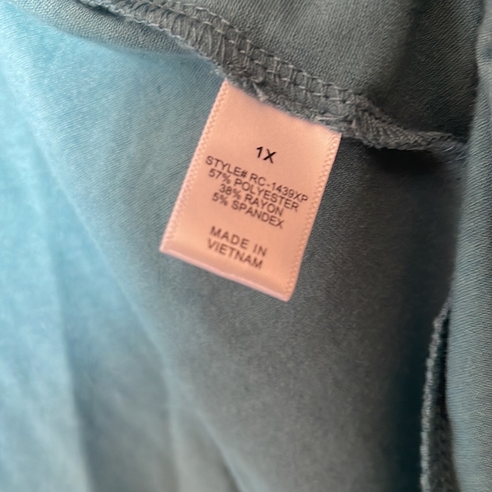 Turquoise duster. - Picture 3 of 4
